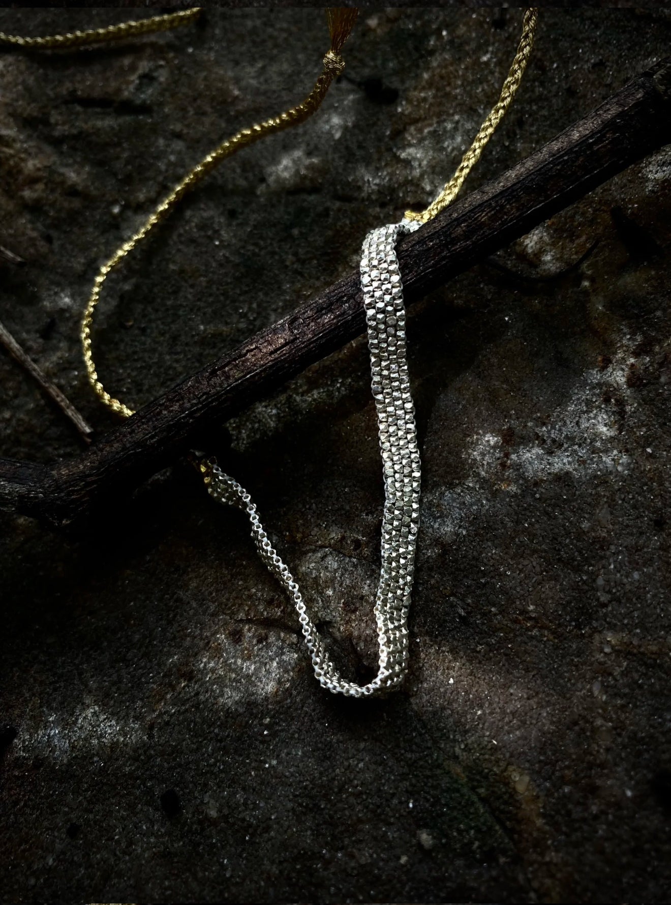 Multi-Functional Sterling Silver Rhinestone Jewelry - Adjustable Bracelet Necklace Ring Set