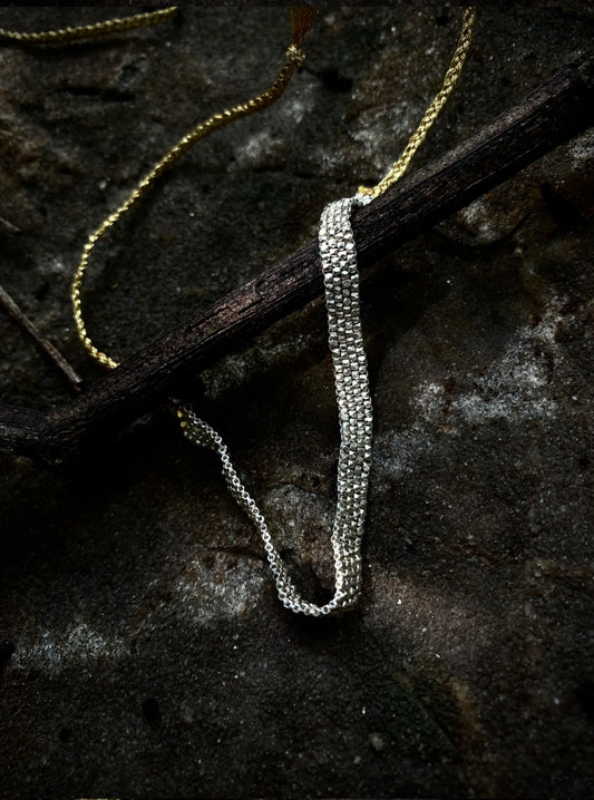 Multi-Functional Sterling Silver Rhinestone Jewelry - Adjustable Bracelet Necklace Ring Set