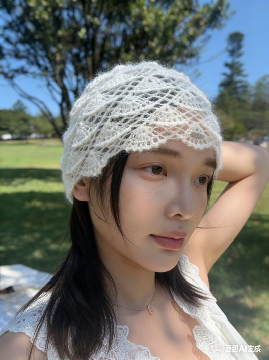 Handmade Crochet Lace Hat
